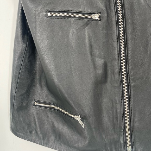 House of Harlow 1960 x REVOLVE Tori Leather Mini Moto Skirt - Picture 3 of 11